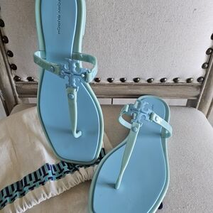 Tory Burch Blue Sandals